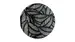 BUNGUIS INDIVIDUAL CALADO NEGRO X6 9019N