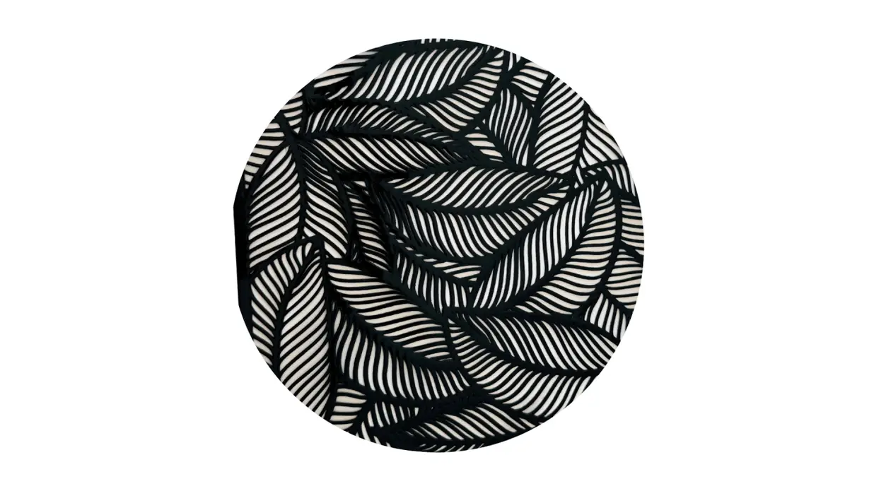 BUNGUIS INDIVIDUAL CALADO NEGRO X6 9019N