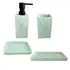 BUNGUIS SET BLANCO JABONERA+DISPENSER+VASO PORTA CEPILLOS+BANDEJA 