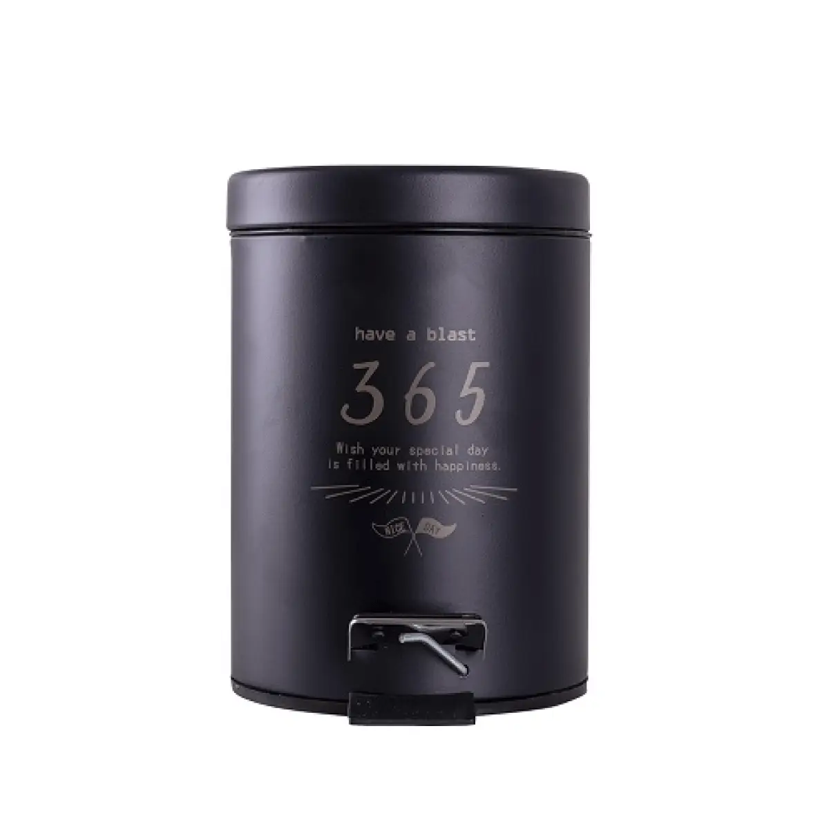 BUNGUIS SET ESCOBILLA DE BAÑO+TACHO 365 NEGRO