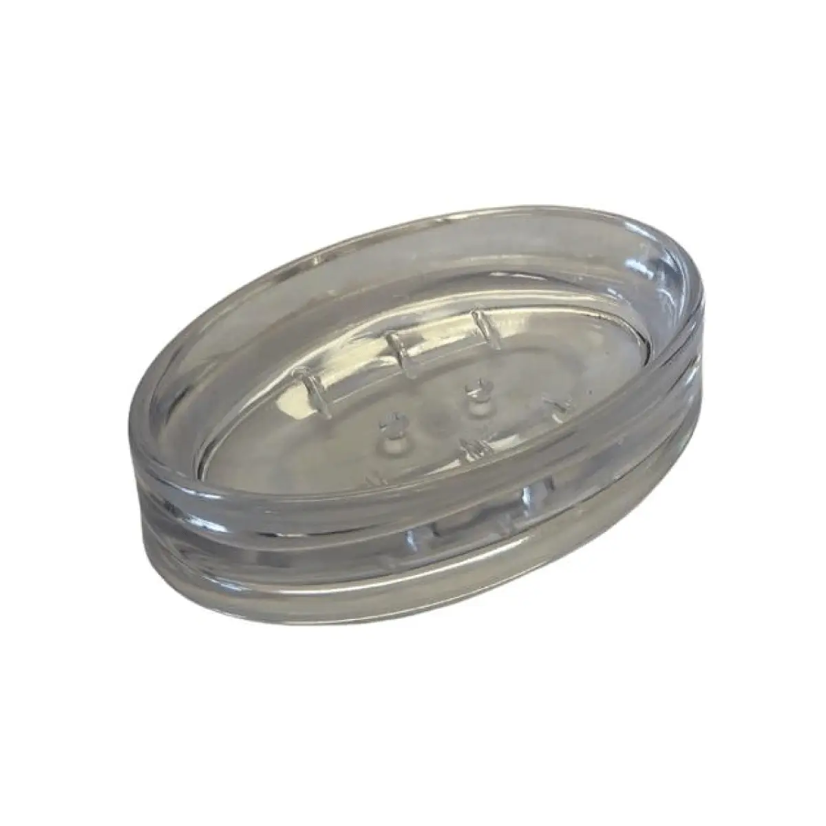 BUNGUIS SET JABONERA+DISPENSER+VASO PORTA CEPILLOS CRISTAL