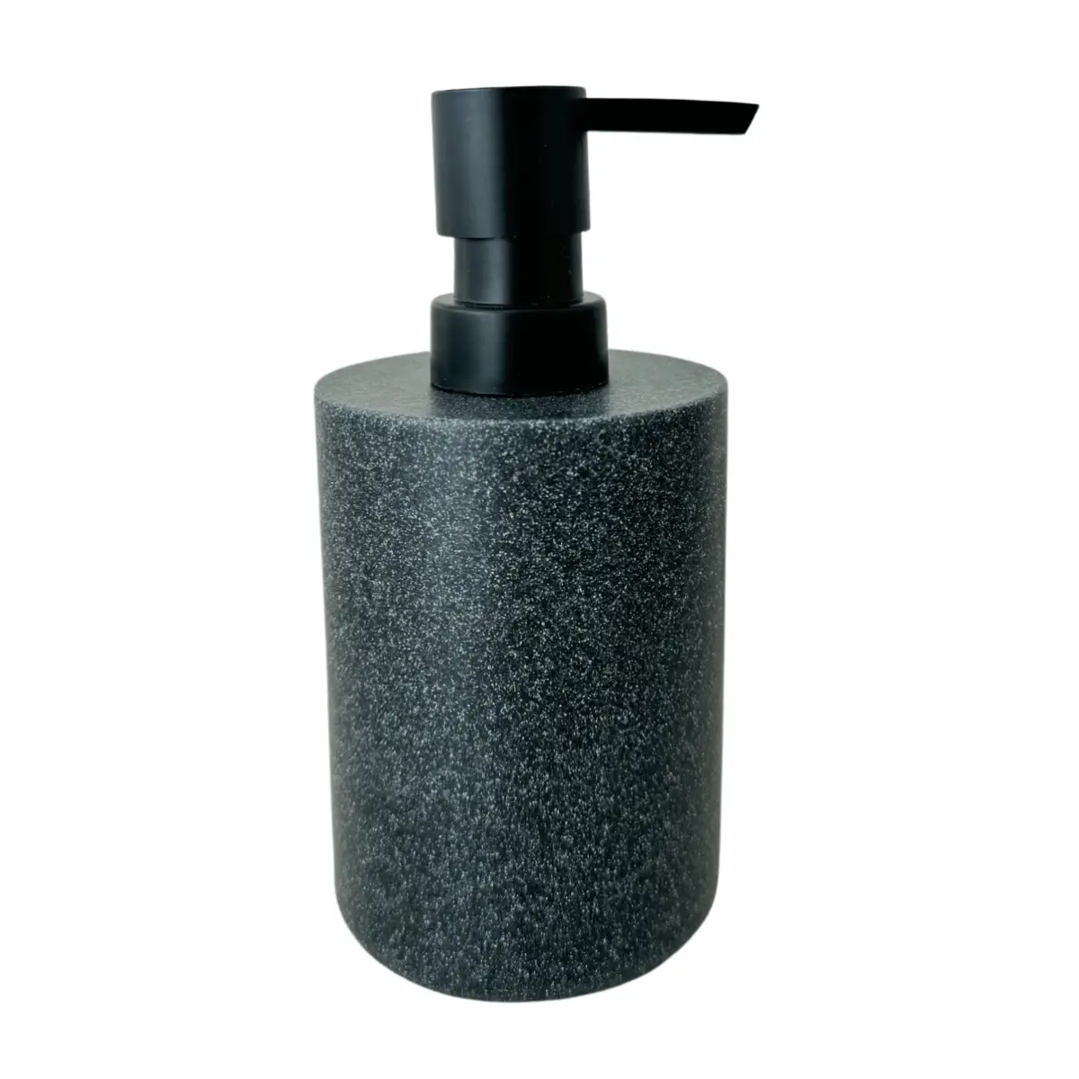 BUNGUIS SET JABONERA+DISPENSER+VASO PORTA CEPILLOS NEGRO