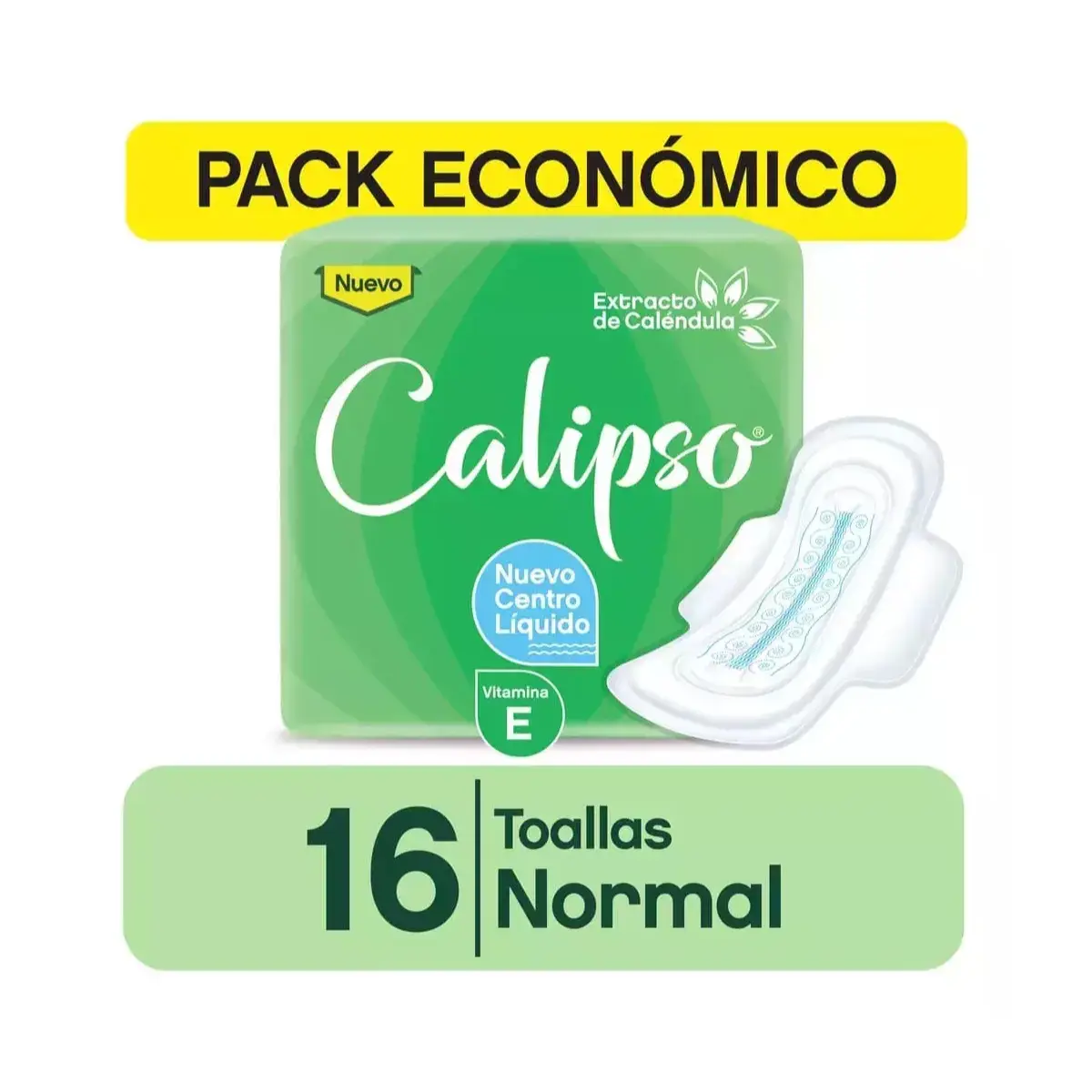 CALIPSO TOALLA X16 NORMAL DEO 