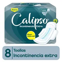 CALIPSO TOALLA X 8 INCONTINENCIA EXTRA