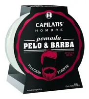 CAPILATIS HOMBRE POMADA PELO Y BARBA FUERTE