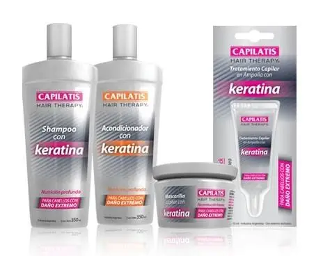 CAPILATIS KIT POST ALISADO LINEA KERATINA