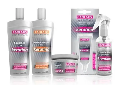 CAPILATIS KIT POST ALISADO. LINEA KERATINA