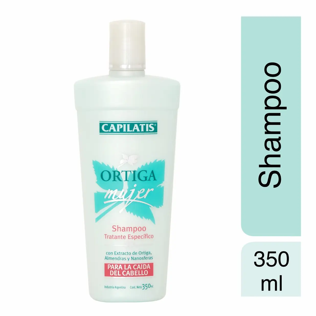 CAPILATIS SHAMPOO X350 ML ORTIGA MUJER NUEVO 
