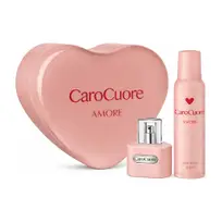 CARO CUORE AMORE LATA CORAZON EDT X60ML + DEO