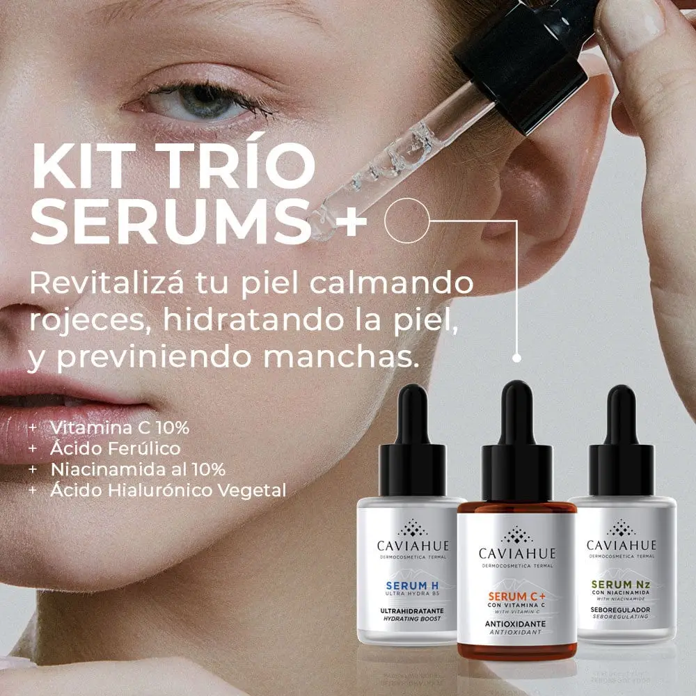 CAVIAHUE KIT TRIO SERUM H+C+NZ