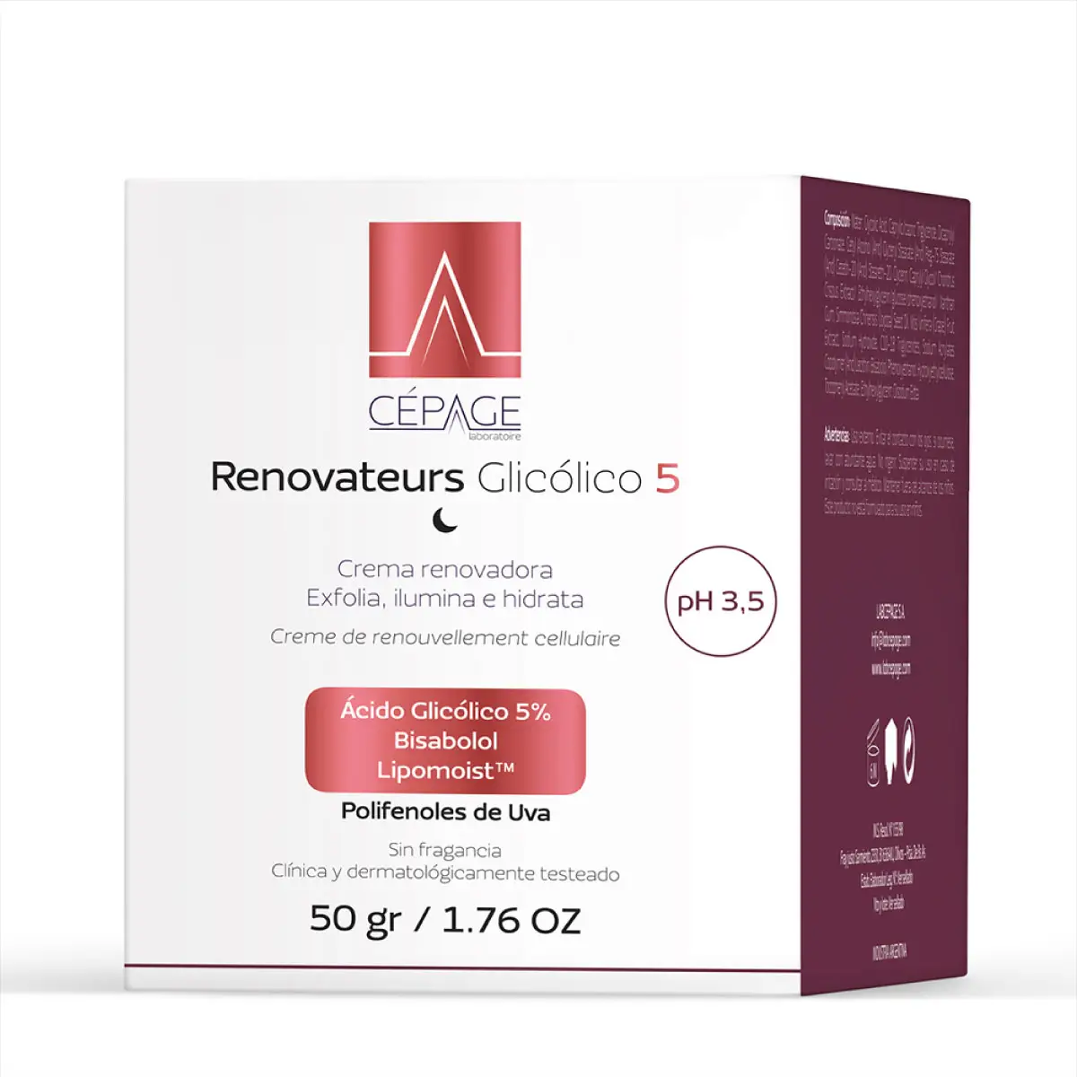 CEPAGE CREMA X50 RENOVATEURS GLICOLICO 5