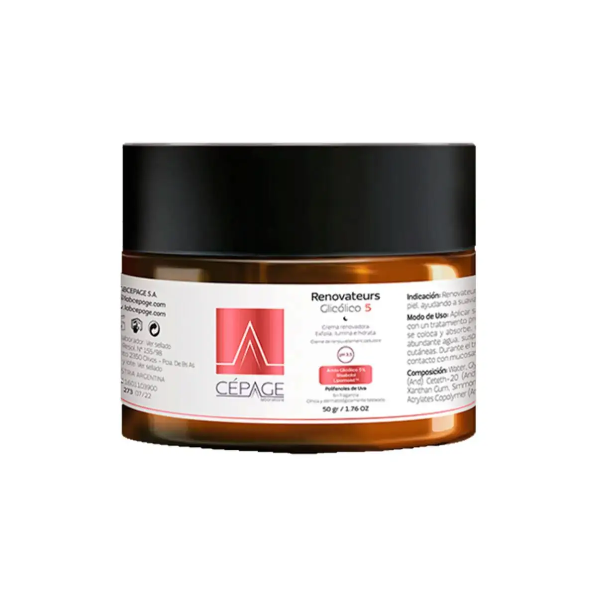CEPAGE CREMA X50 RENOVATEURS GLICOLICO 5