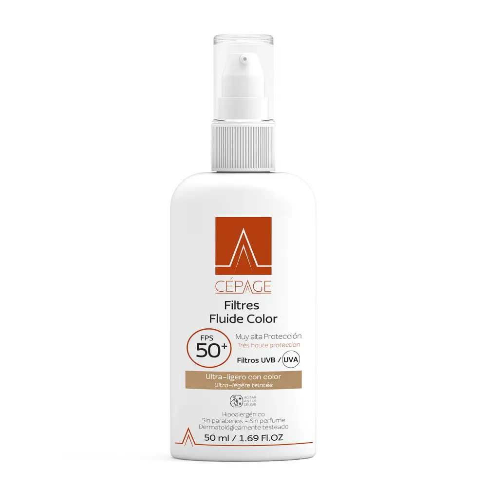 CEPAGE SOLAR F50 FLUIDE COLOR+ X50 ML