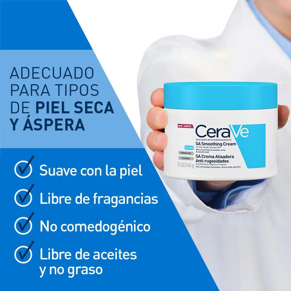CERAVE CREMA ANTIRUGOSIDADES X340G. 