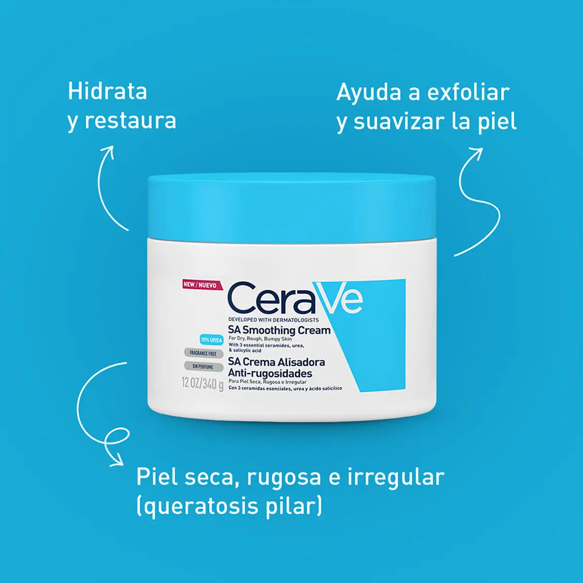 CERAVE CREMA ANTIRUGOSIDADES X340G. 