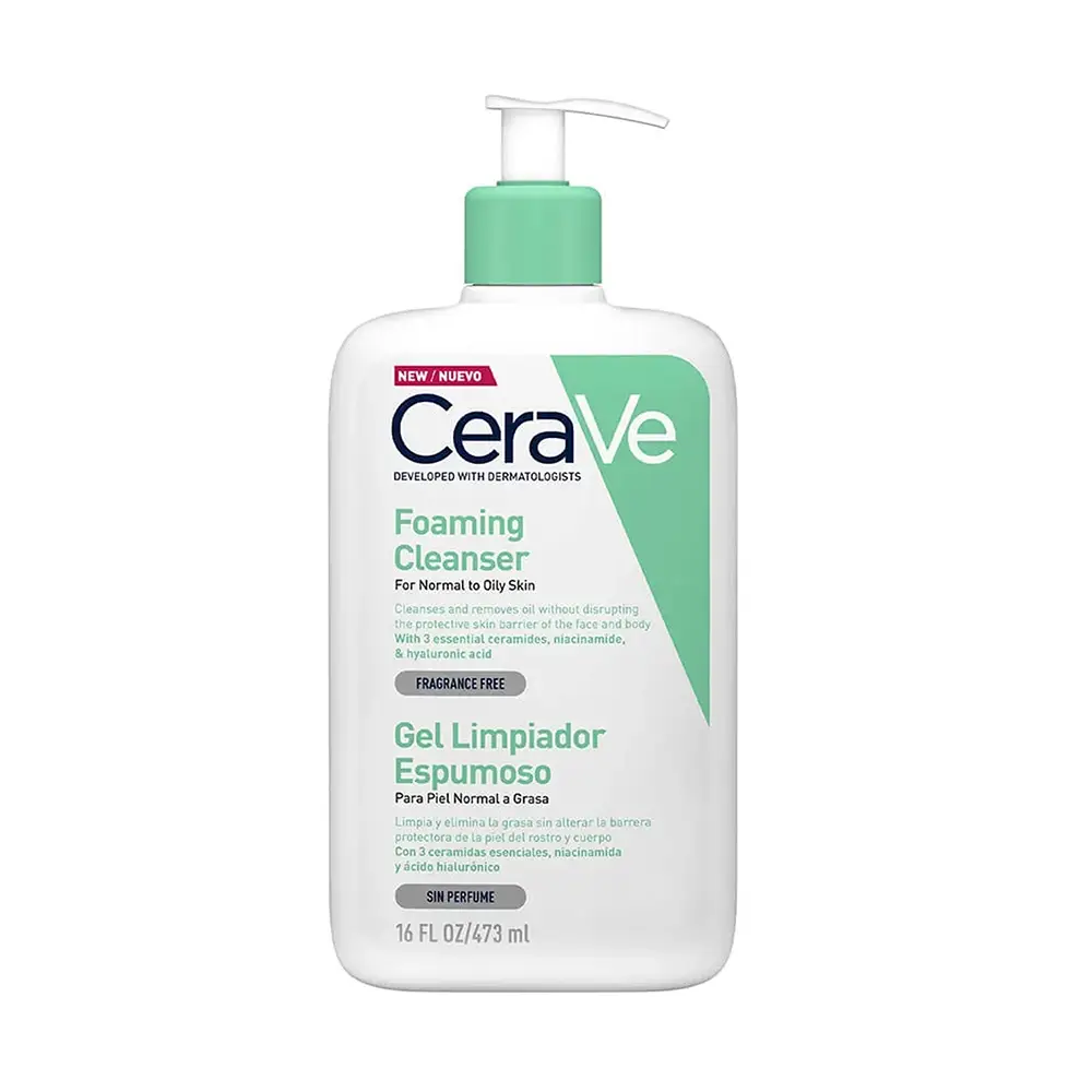 CERAVE GEL LIMPIADOR ESPUMOSO X473 ML