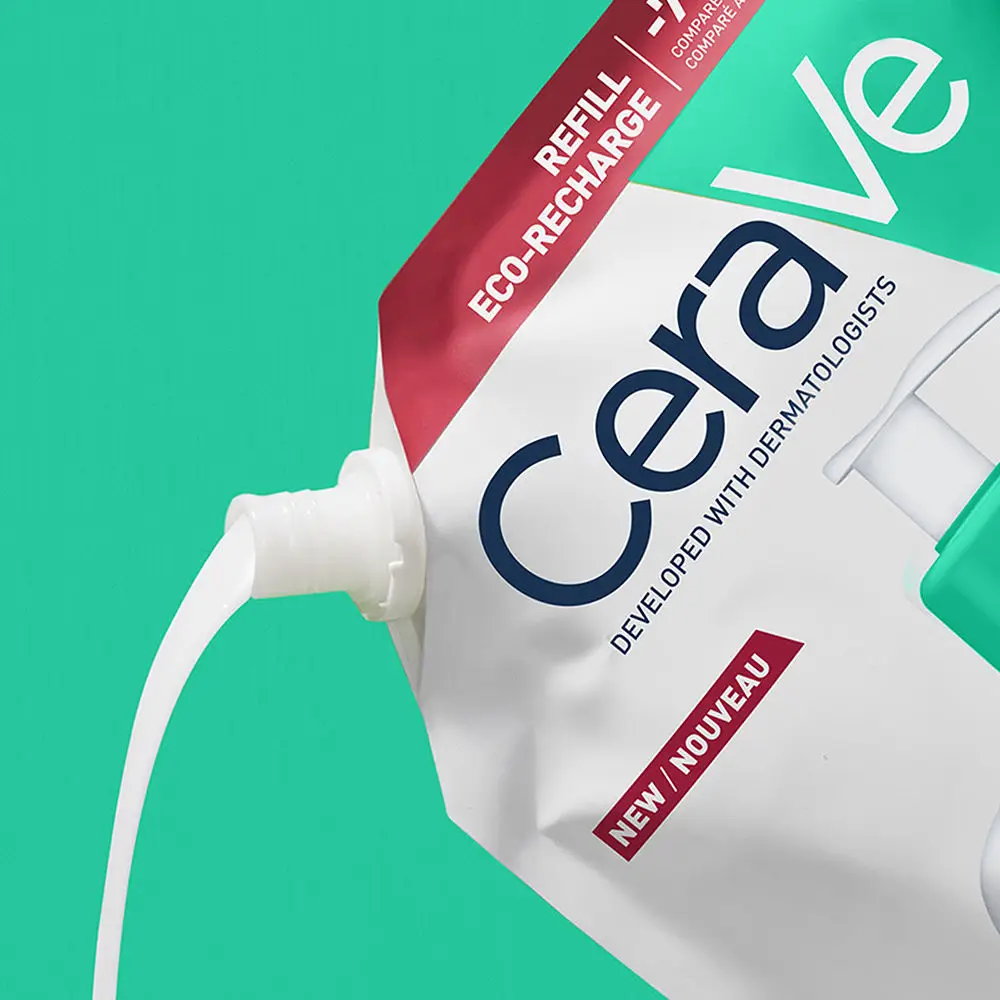 CERAVE GEL LIMPIADOR ESPUMOSO X473 REFILL