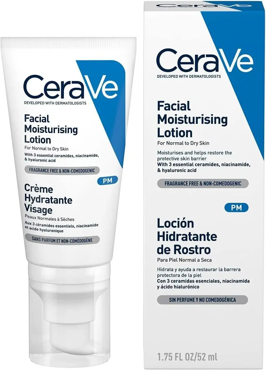 CERAVE LOCION HIDRATANTE DE ROSTRO X52ML