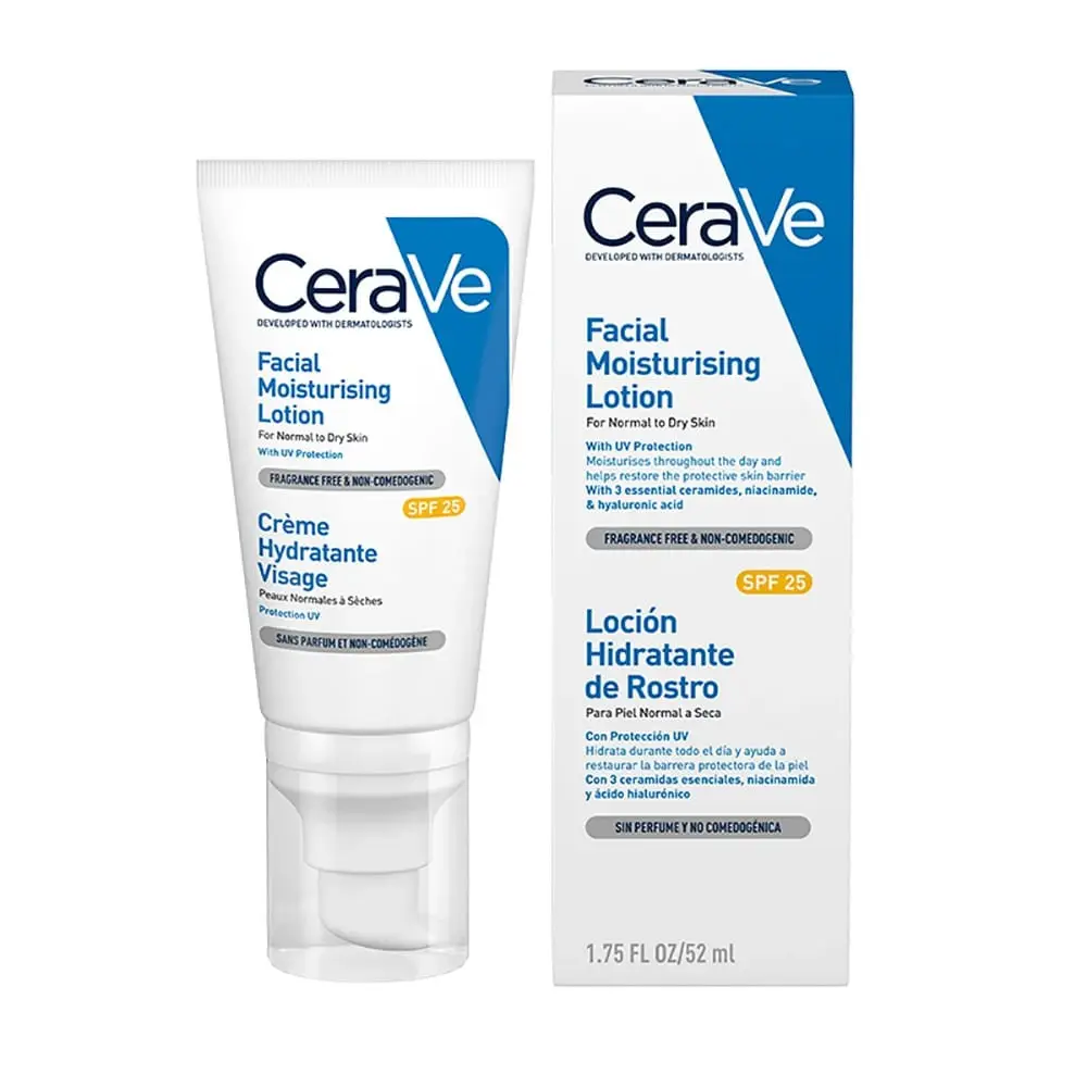 CERAVE LOCION HIDRATANTE ROSTRO FPS25