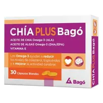 CHIA PLUS OMEGA 3 VITAMINA E X 30CAPSULAS BLANDAS