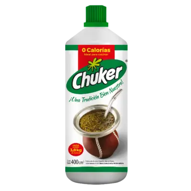 CHUKER ENDULZANTE LIQUIDO CLASICO X400ML 