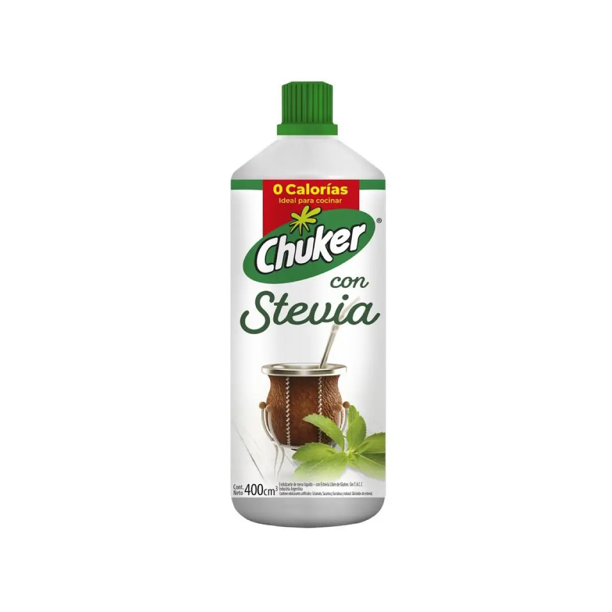 CHUKER STEVIA X400ML 