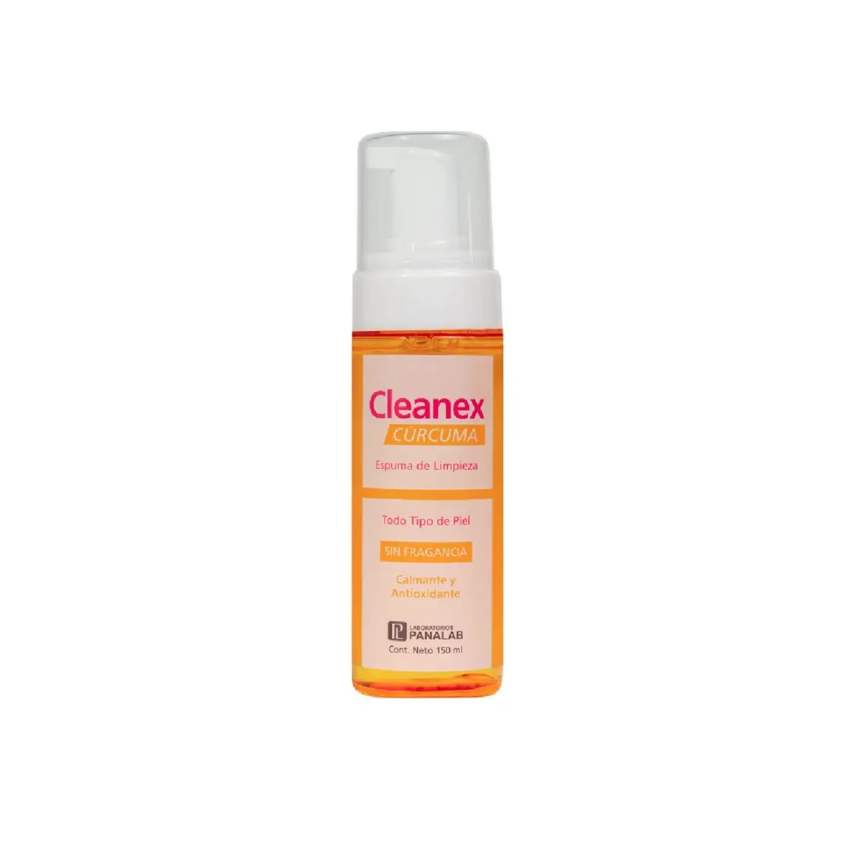 CLEANEX CURCUMA ESPUMA LIMPIADORA X150ML 