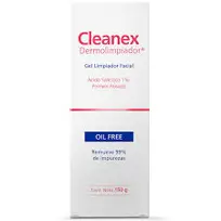 CLEANEX GEL DE LIMPIEZA FACIAL P/PIEL NORMAL A GRASA X150ML 