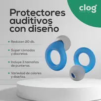 CLOG TAPONES PARA OIDO FIESTAS