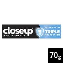 CLOSE UP CREMA X70 G TRIPLE PROTECCIÓN