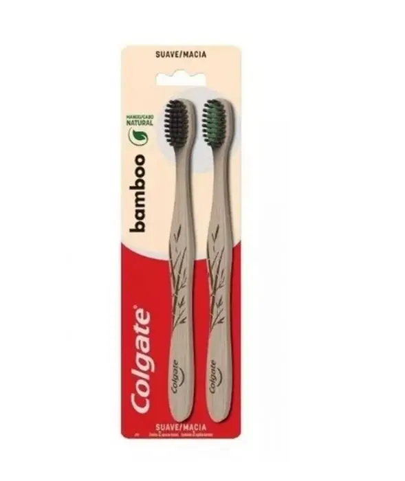 COLGATE CEPILLO BAMBOO 2X1 