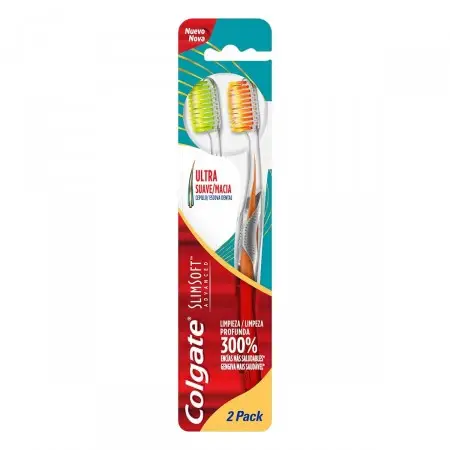 COLGATE CEPILLO SLIM SOFT 2X1 ADVANCE