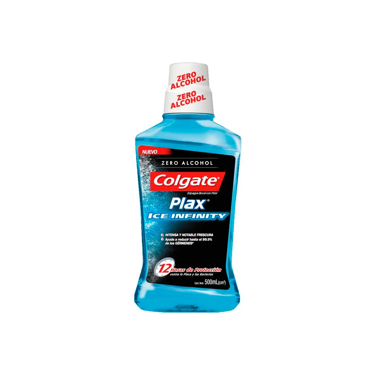 COLGATE ENJUAGUE PLAX ICE INFINITY X500 ML.