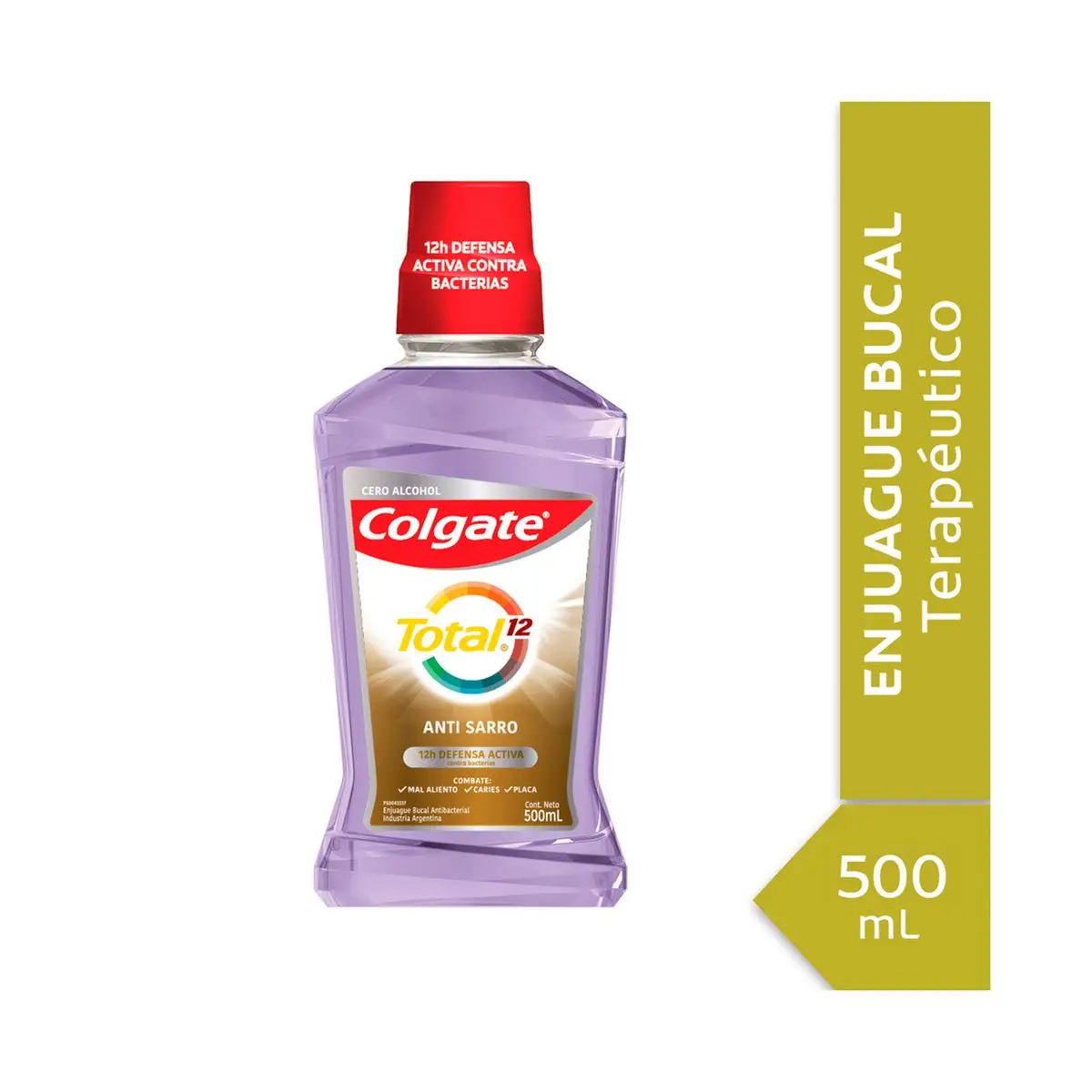 COLGATE TOTAL 12 X500 ANTISARRO 