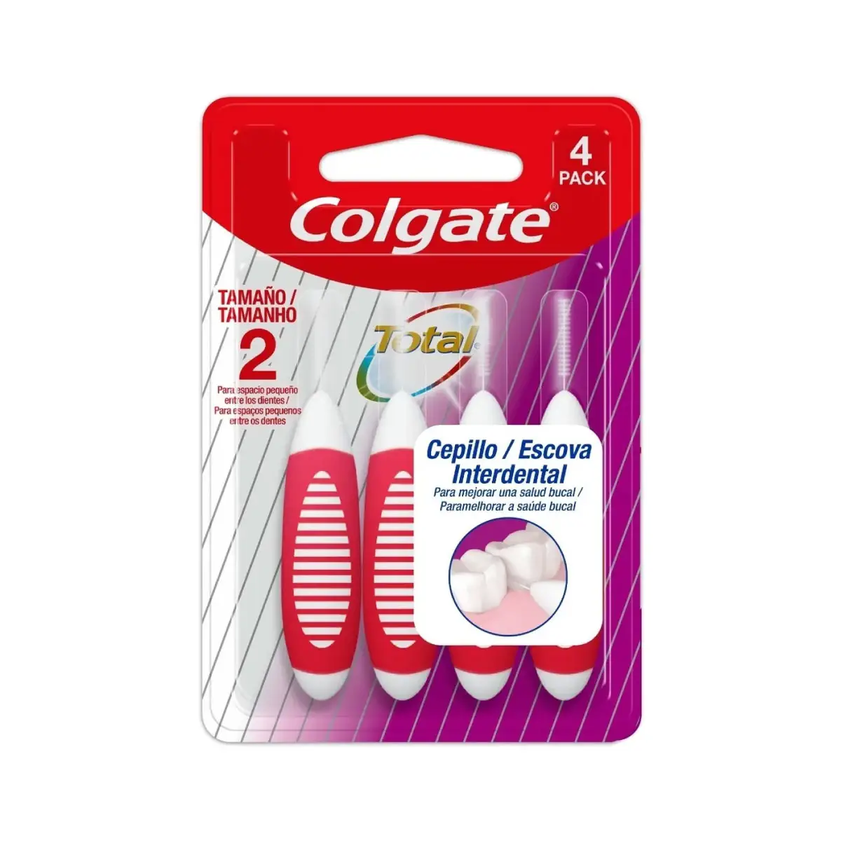 COLGATE TOTAL CEPILLO INTERDENTAL 2MM 