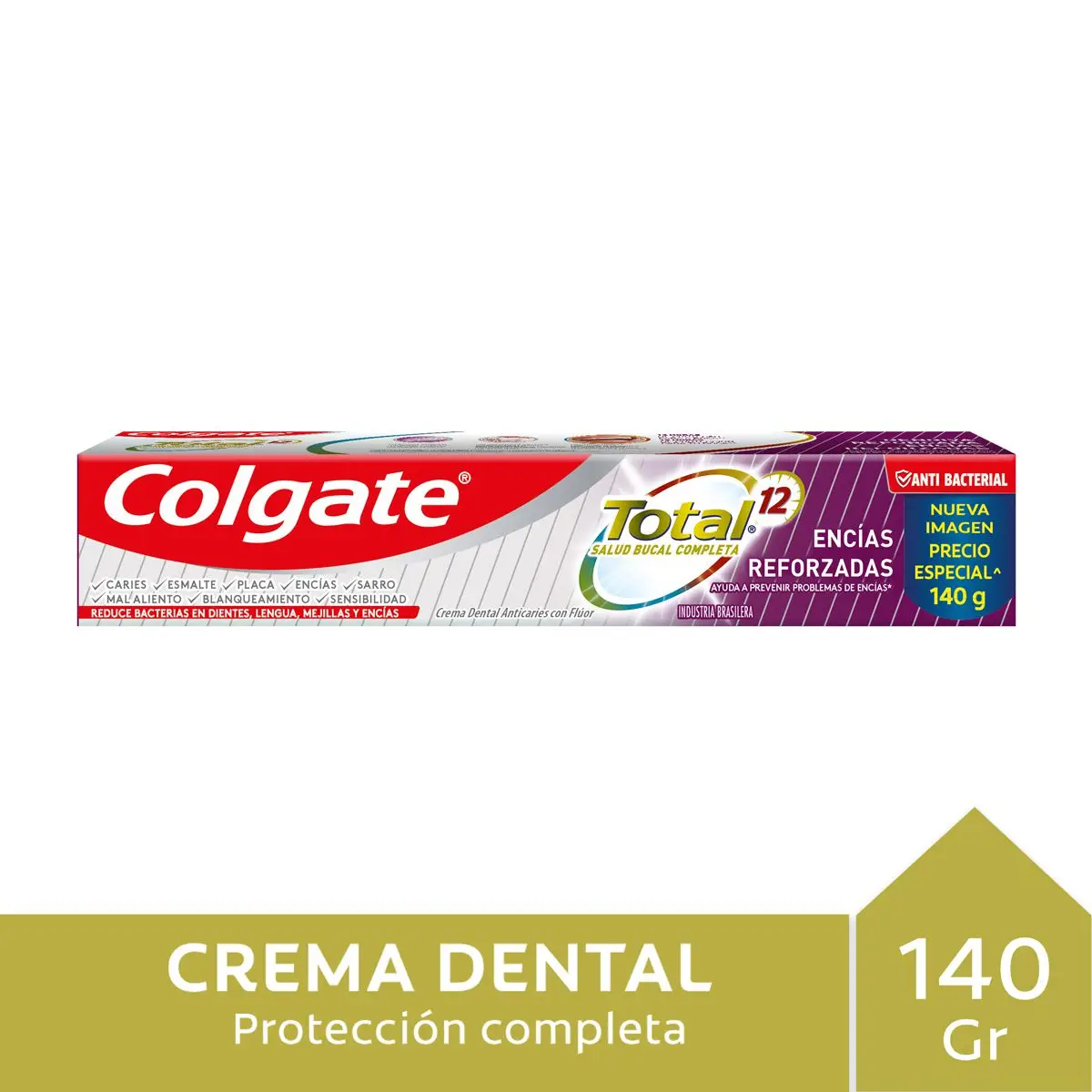 COLGATE X140 TOTAL 12 ENCIAS REFORZADAS