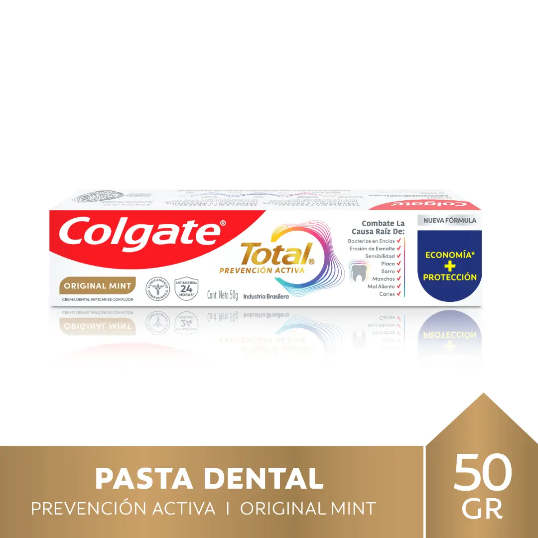 COLGATE X50 CREMA TOTAL ORIGINAL MINT