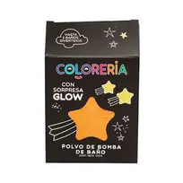 COLORERIA POLVO DE BOMBA DE BAÑO GLOW 