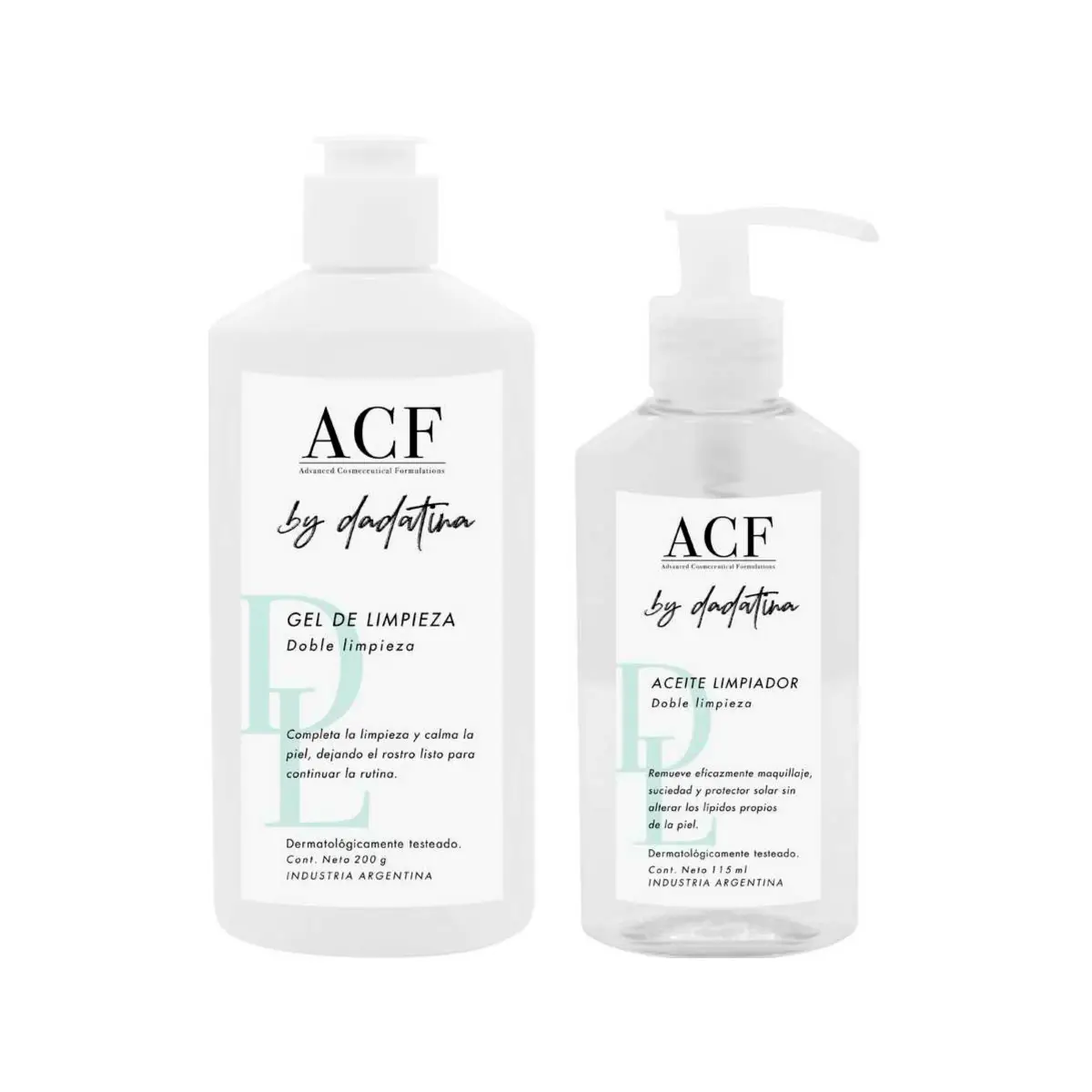 COMBO DOBLE LIMPIEZA ACF BY DADATINA
