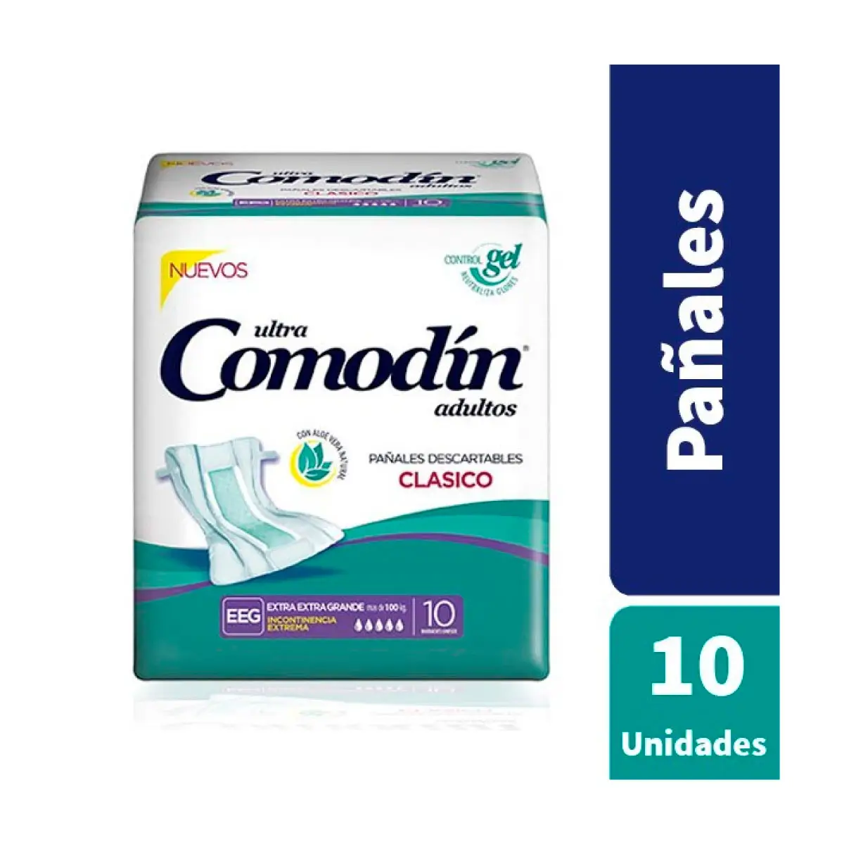 COMODIN PAÑAL X10 CLASICO XXL