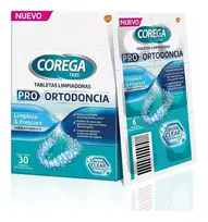 COREGA TABS X30 PRO ORTODONCIA COMBO X4 UNIDADES