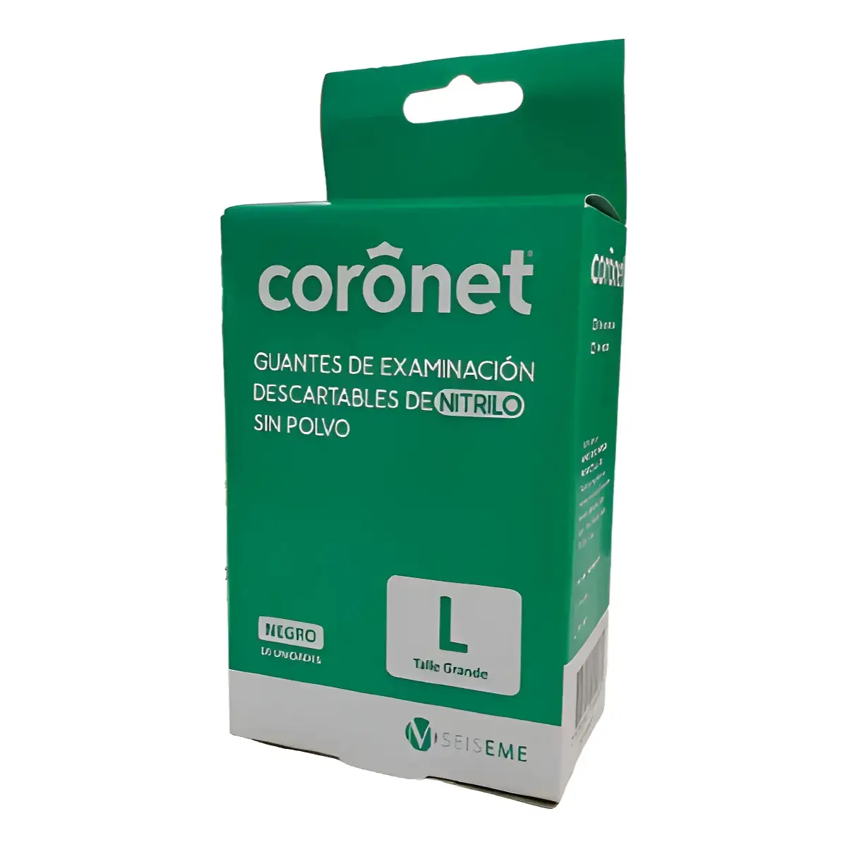 CORONET GUANTES NITRILO X10 L 
