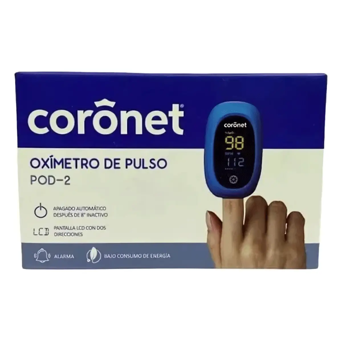 CORONET OXIMETRO PULSO AD 