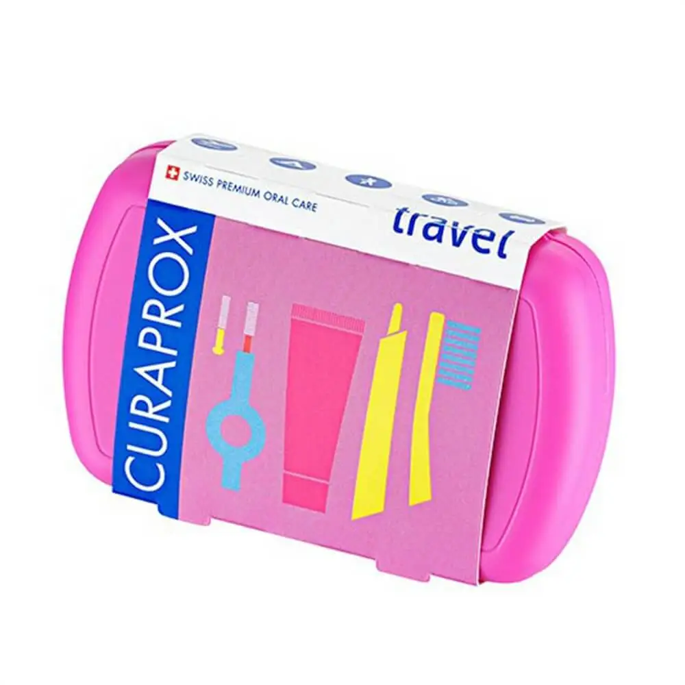CURAPROX SET TRAVEL PINK 