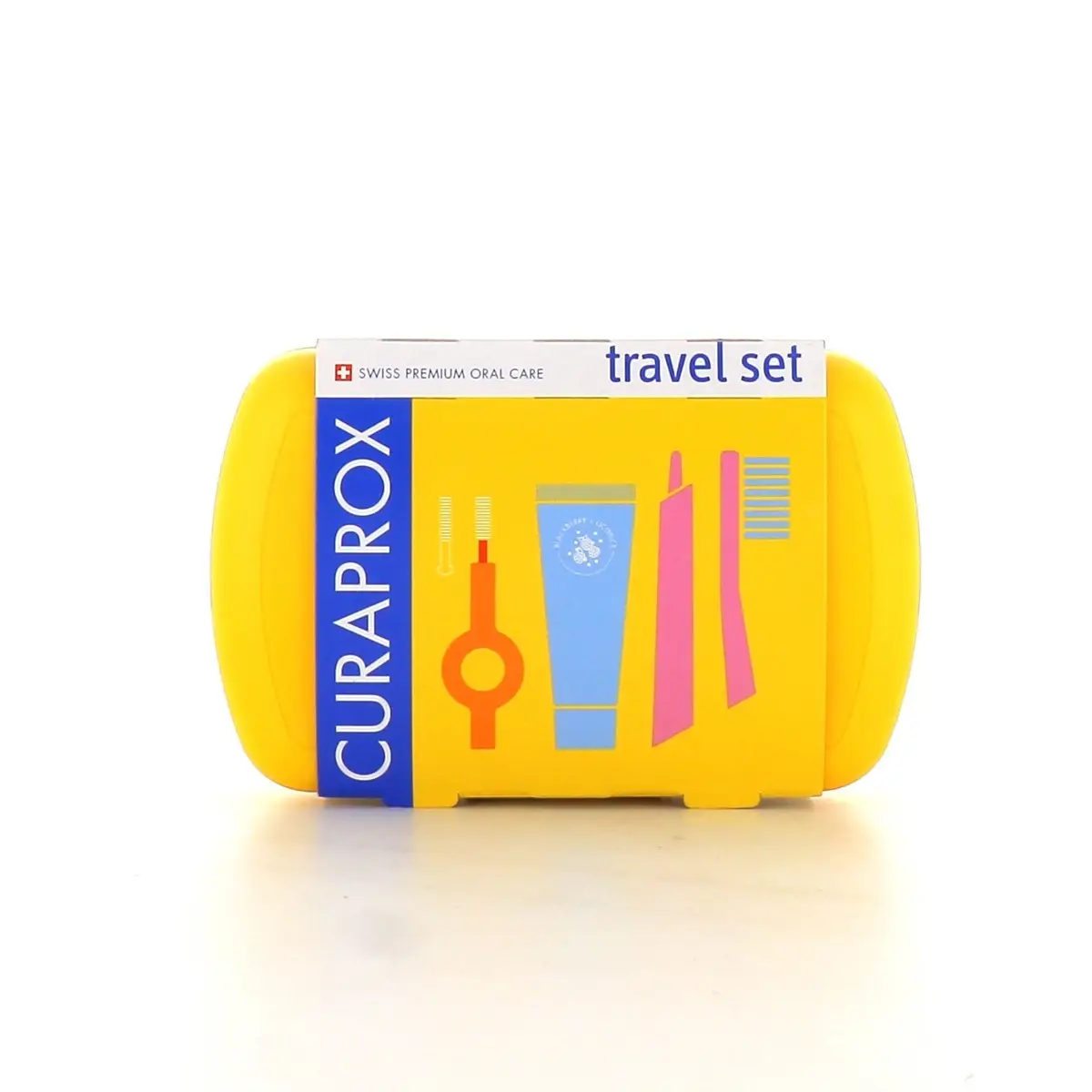 CURAPROX SET TRAVEL YELLOW 