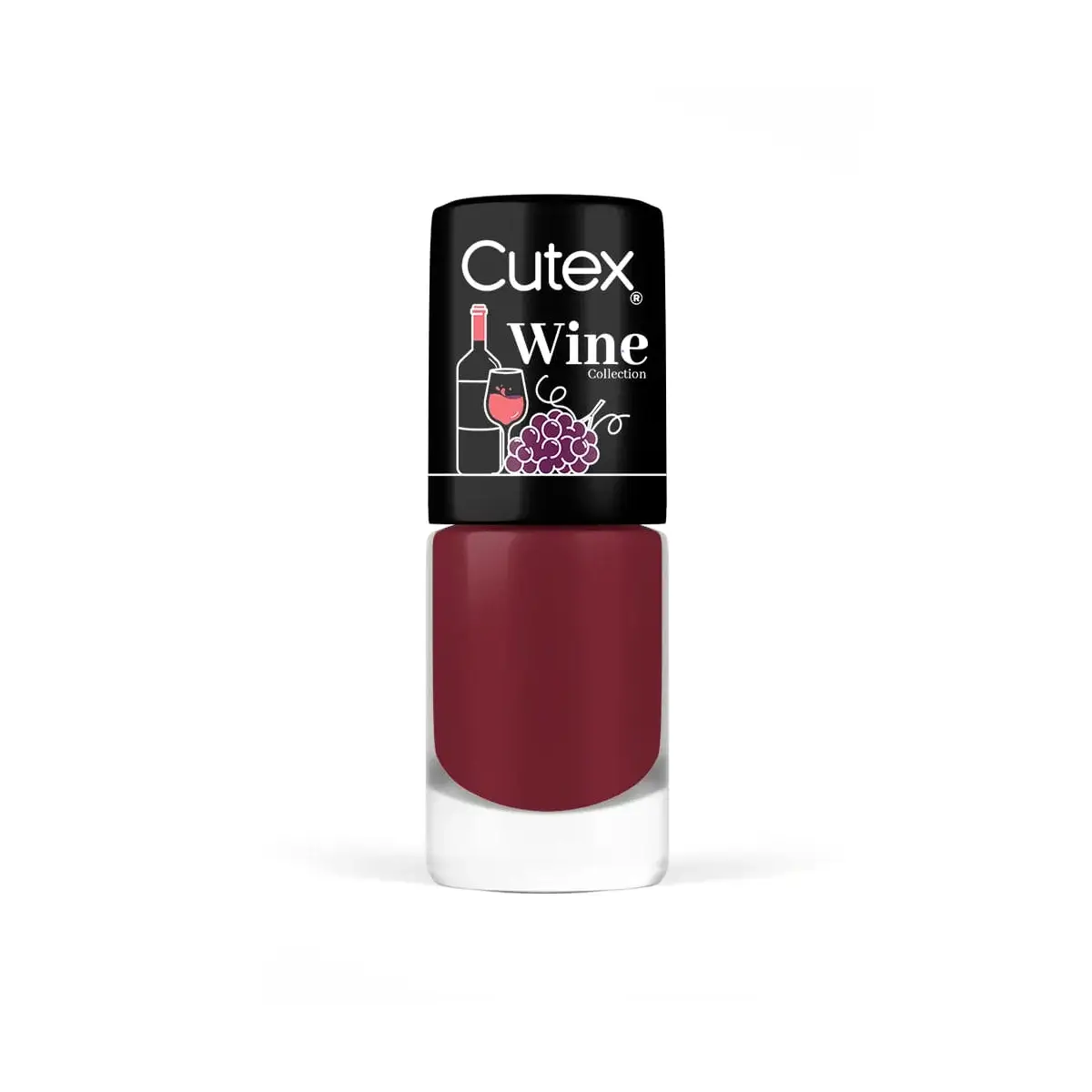 CUTEX ESMALTE X6 ML. WINE ROSE 