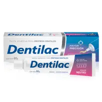 DENTILAC ADHESIVO DENTAL SABOR NEUTRO X 60 G