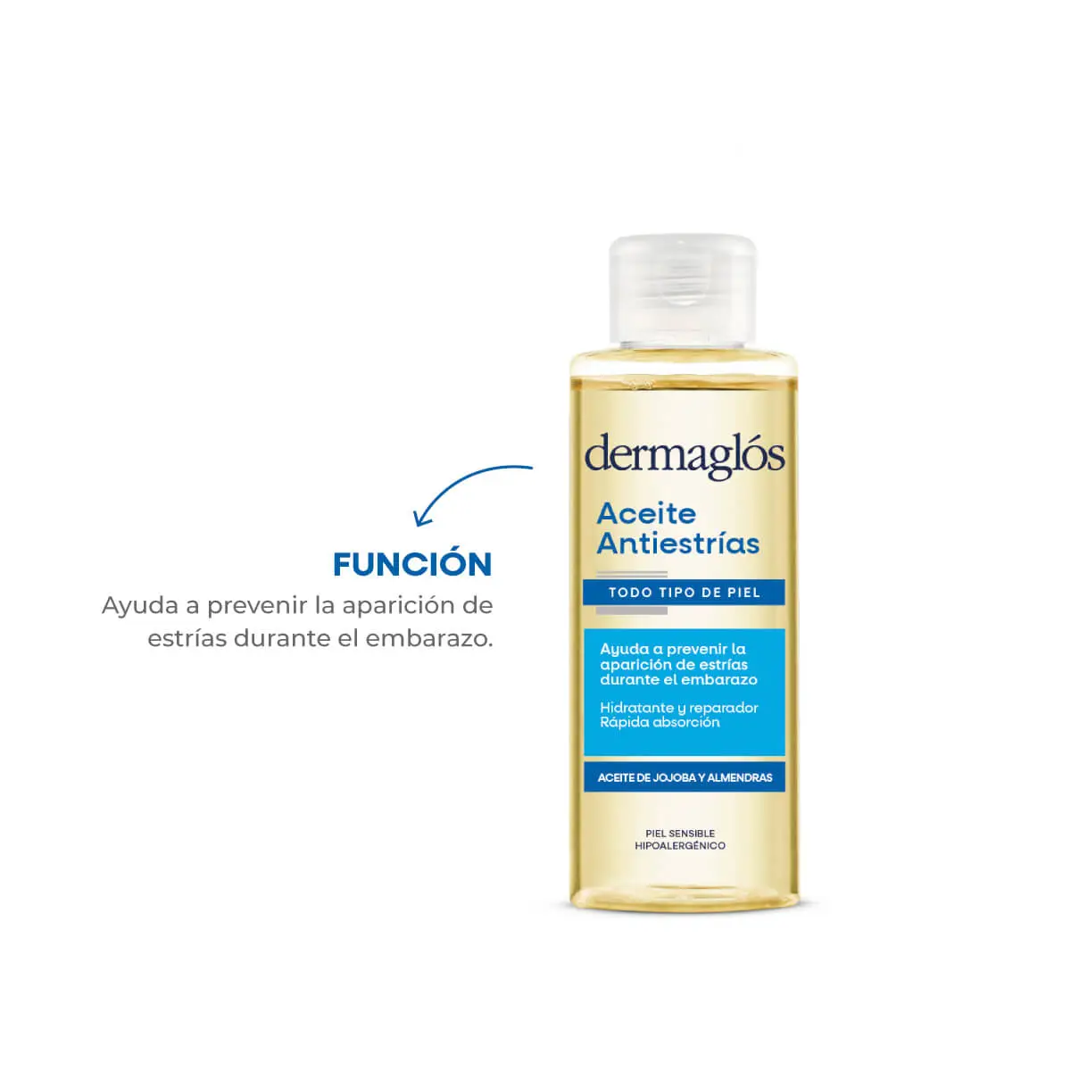 DERMAGLOS ACEITE ANTI ESTRIAS X70