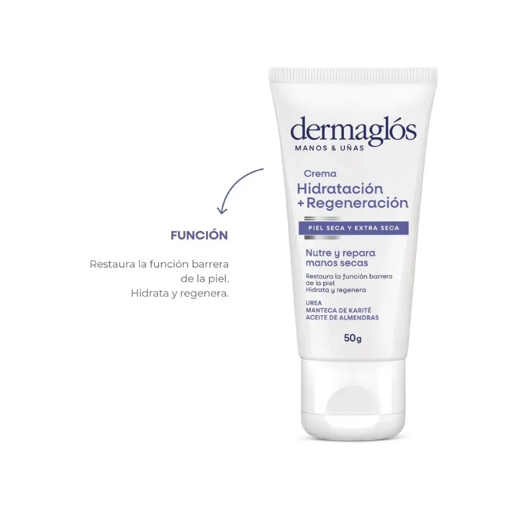 DERMAGLOS CREMA.POMO HIDRATANTE.REGENERADORA X50