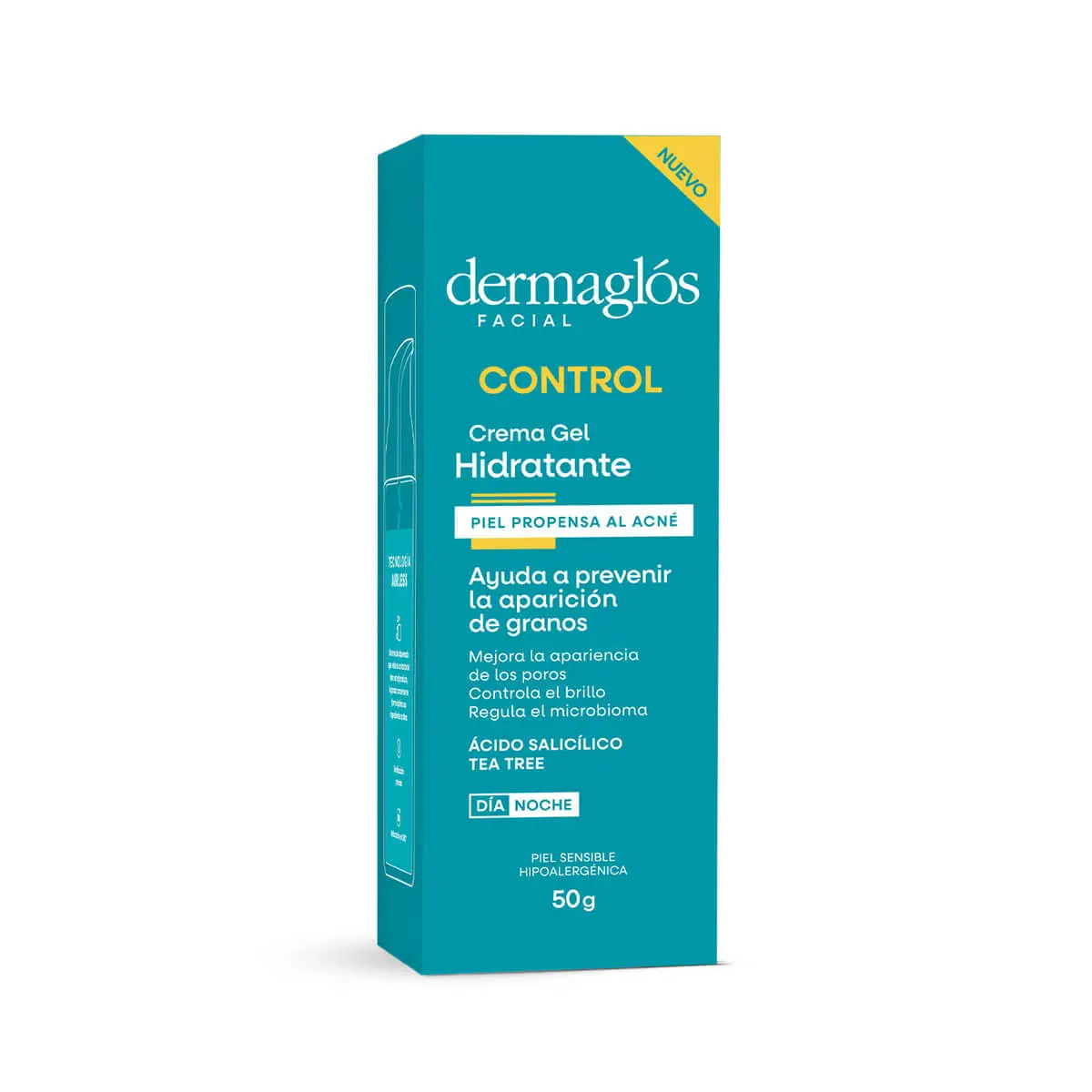 DERMAGLOS FACIAL CREMA HIDRATANTE X50 CONTROL ACNE